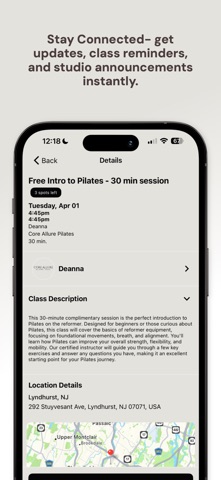 Core Allure Pilates screenshot
