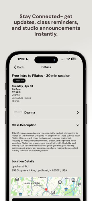 Core Allure Pilates Screenshot 4 of 6