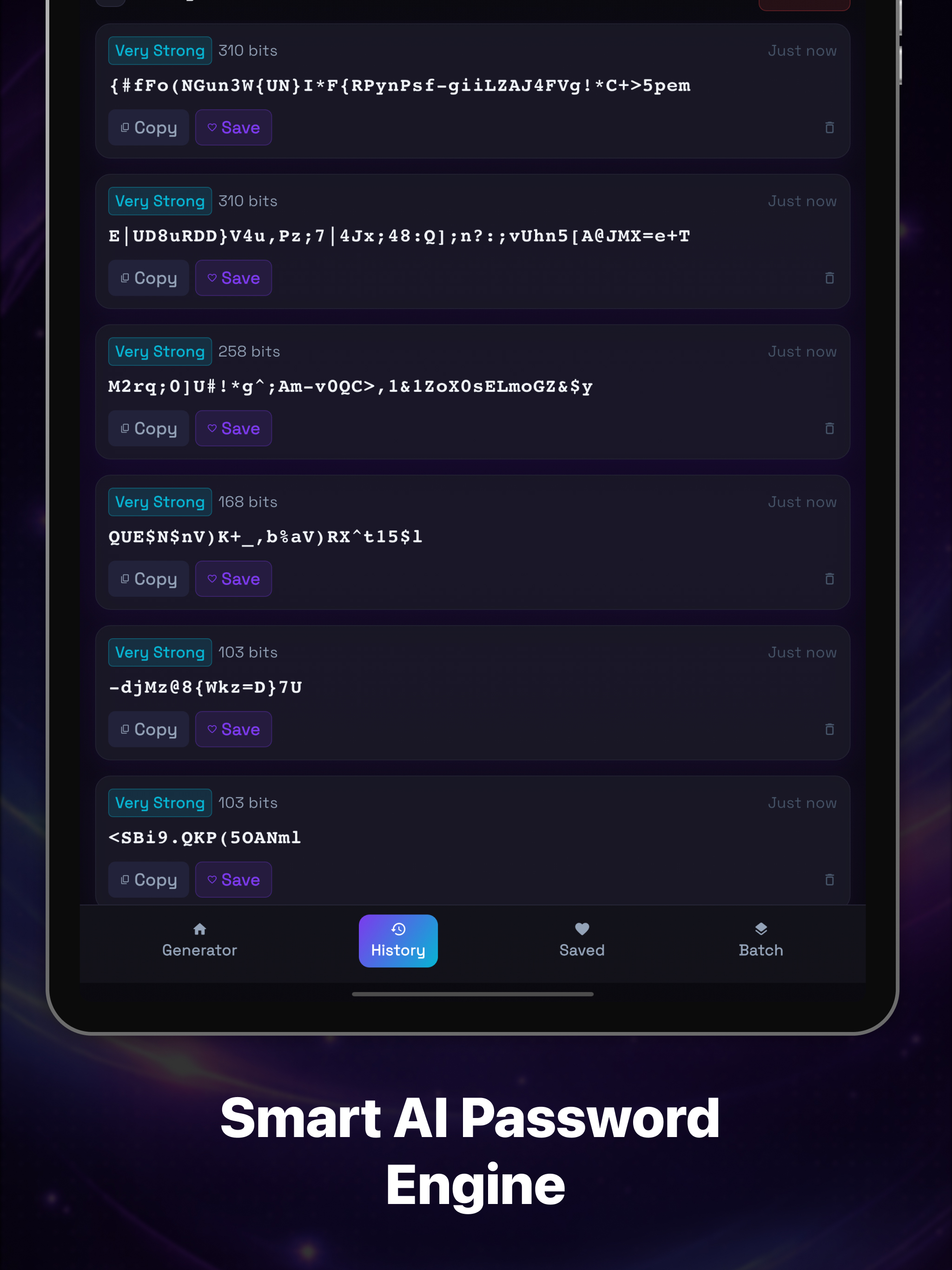 SecurePass AI: Password Gen