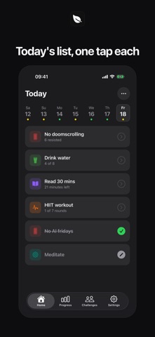 Zen: Habits & Accountability Screenshot 1 of 8