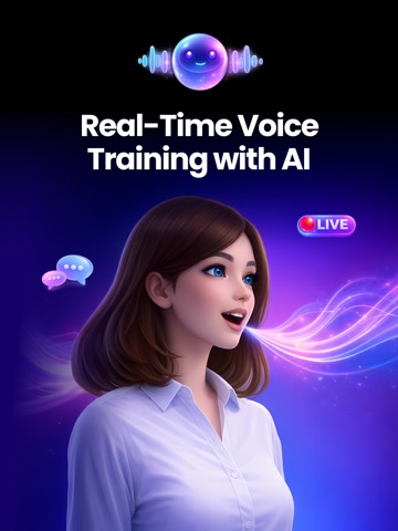 Voxie: AI Voice Coach iPad screenshot