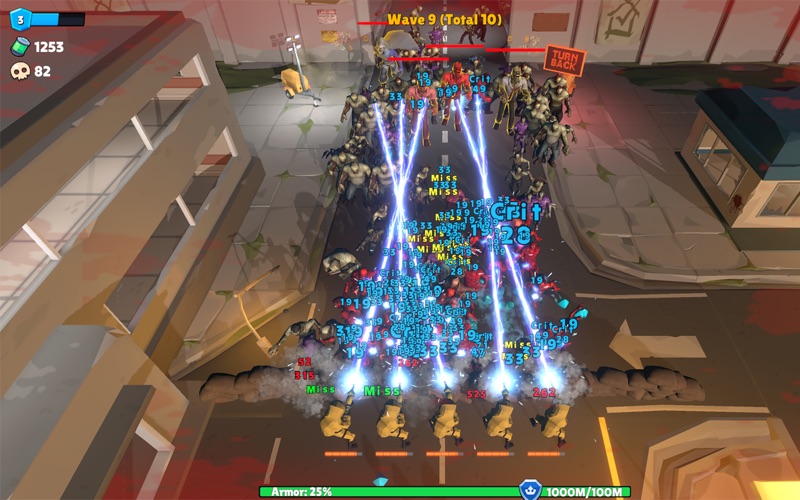 Idle Zombie Wave: Premium app screenshot