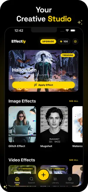 Effectly: AI Photo Effects screenshot 1