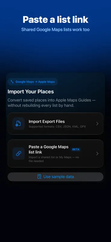 GoToAppleMaps: Place Transfer screenshot 8 of 8
