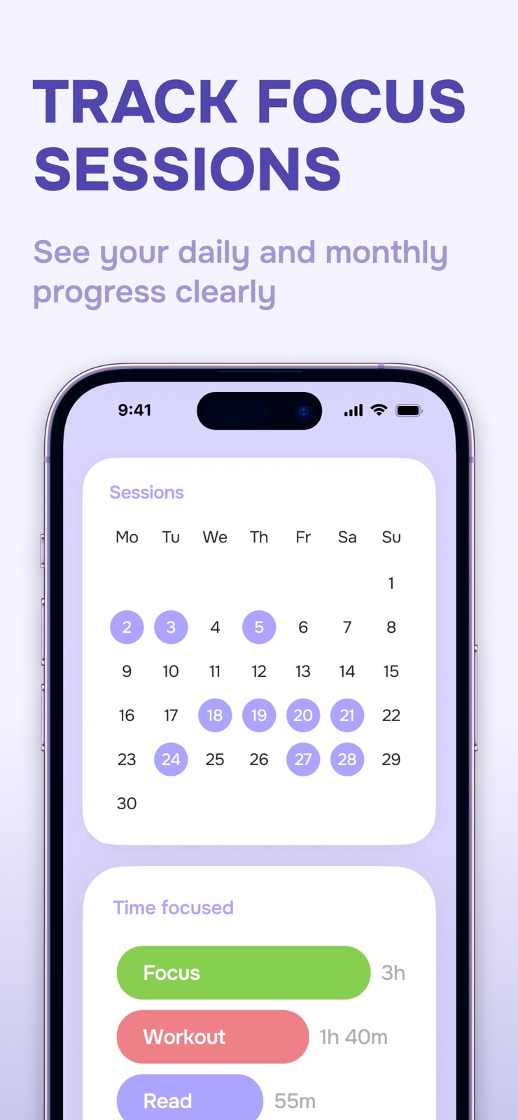 Focus Timer: Pomodoro Blocker iphone screenshot 4