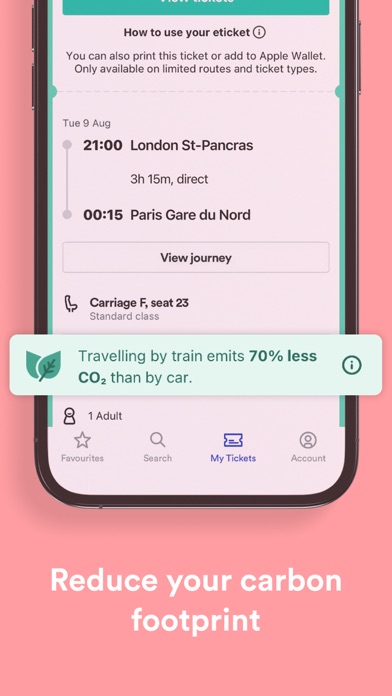 Trainline: Buy train tickets Screenshot