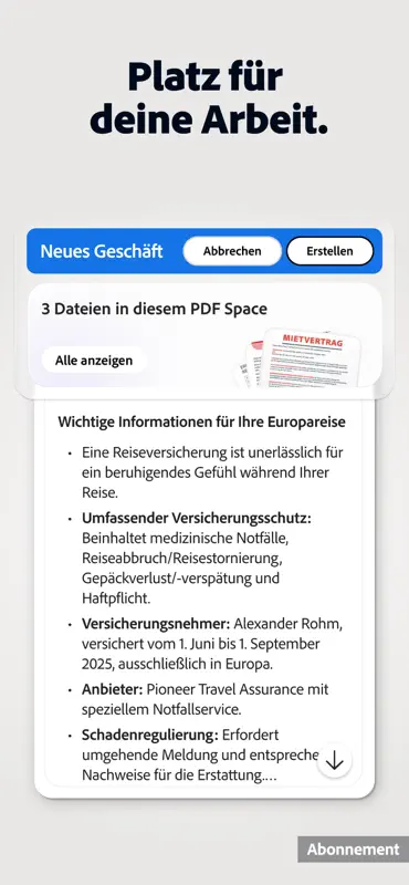 Acrobat Reader: PDF Editor screenshot 9 of 10