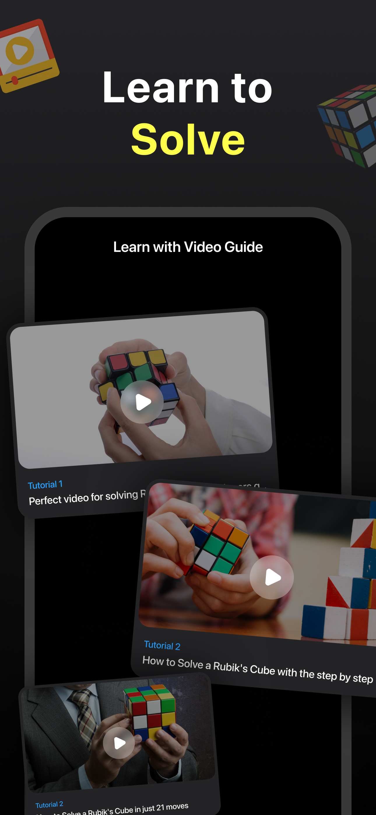 Rubiks Cube Solver AI - SolveQ