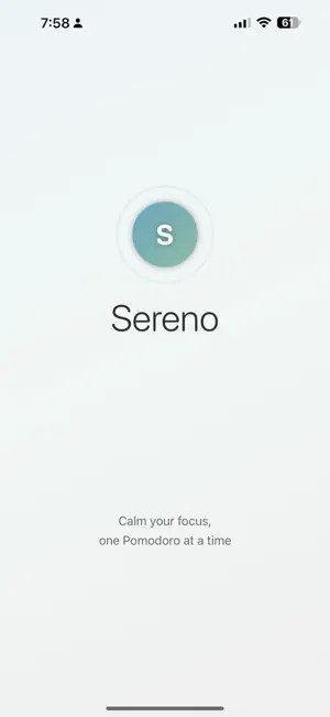 Sereno Focus: Focus Timer screenshot 1