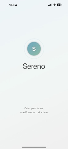 Sereno Focus: Focus Timer screenshot