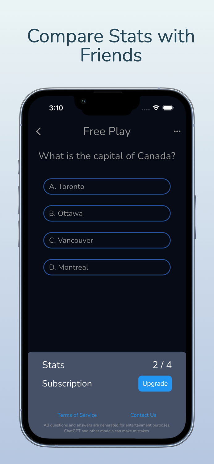 Trivia Unlimited Quiz Game