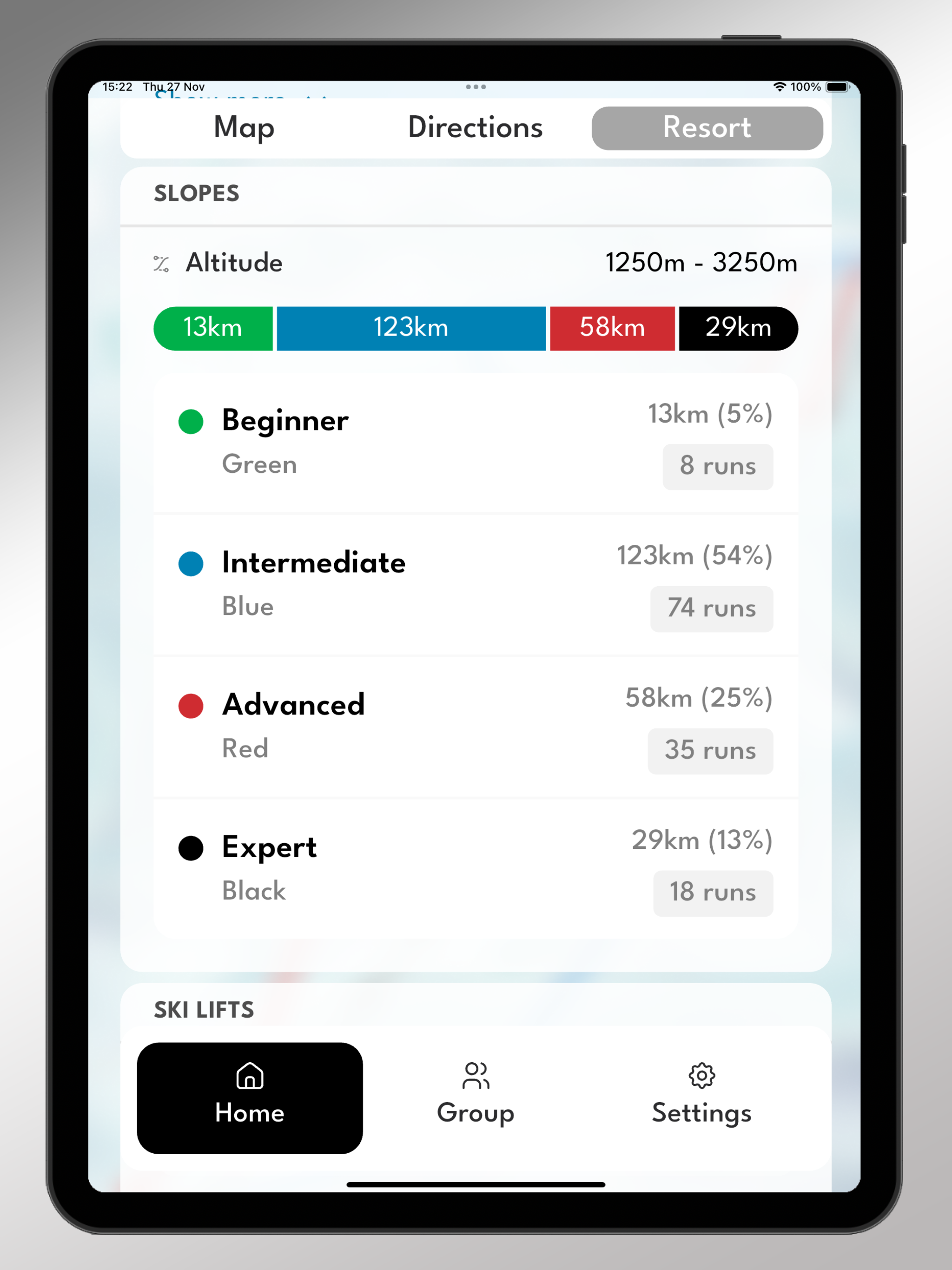 Piste Mapper La Plagne screenshot 12
