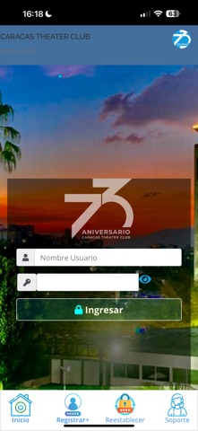 Caracas Theater Club iPhone screenshot