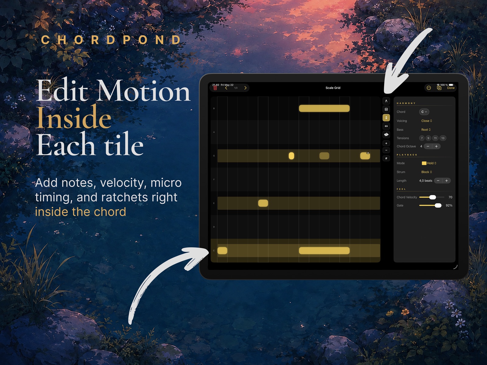 ChordPond ipad screenshot 3