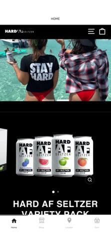 Hard AF Seltzer screenshot