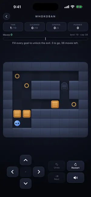 Whokoban: Sokoban Puzzles screenshot 2