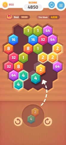 Merge Puzzle Box iPhone screenshot