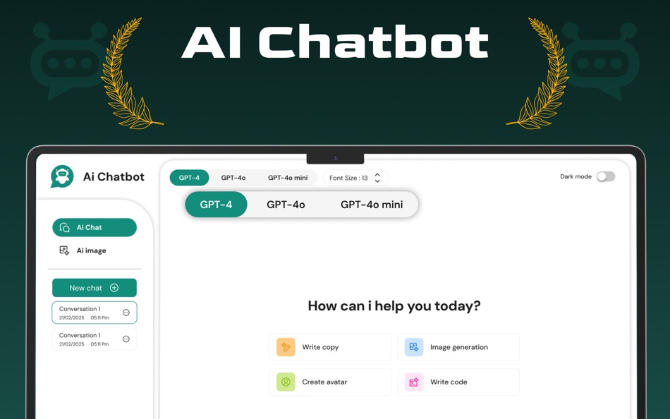 #1. AI Bot:Ask AI Chat Assistant (macOS) Av: Muhammad Aslam