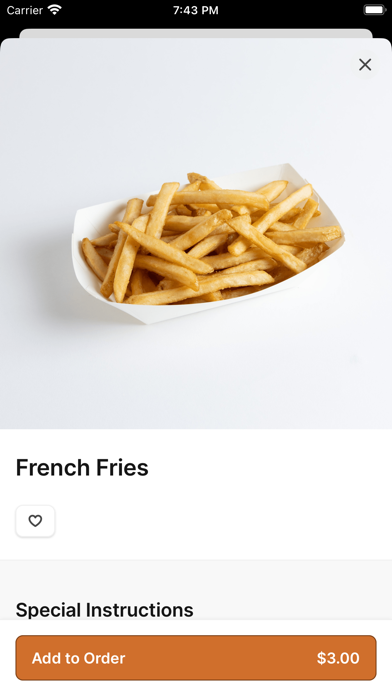 THE ROADHOUSE TO GO iPhone screenshot 4 - Food & Drink app