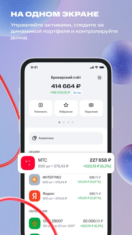 МТС Инвестиции: акции, биржа