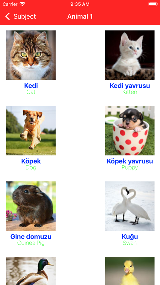 #4. Learn Turkish Beginner Primary (iOS) Podle: Duc Tang Van
