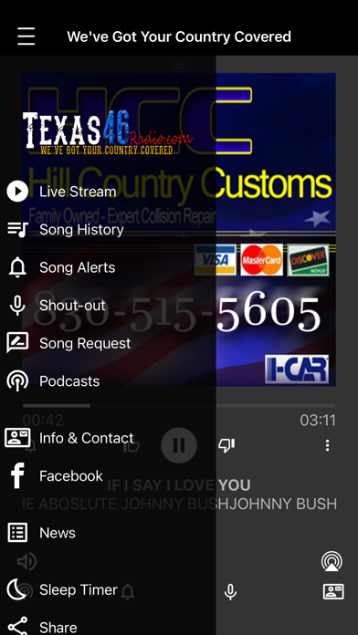 Texas 46 Radio Screenshot