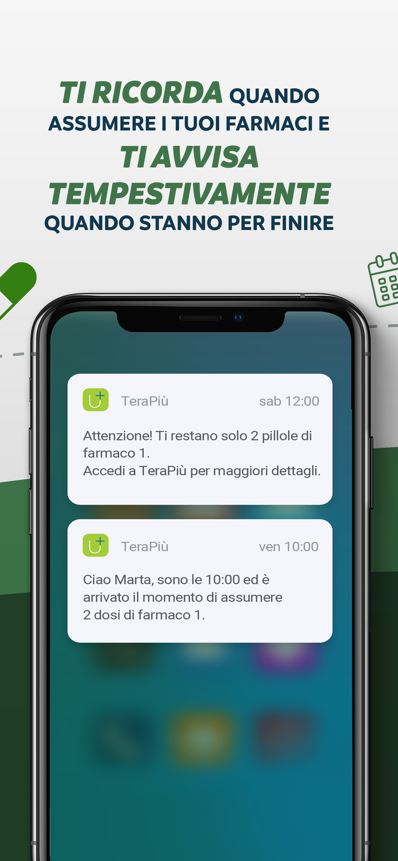 TeraPiù: promemoria farmaci screenshot 2