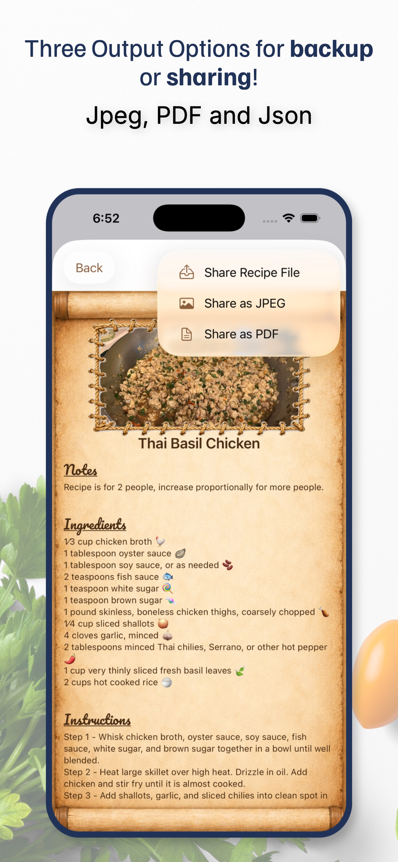 Recipe Chest & Log screenshot 3
