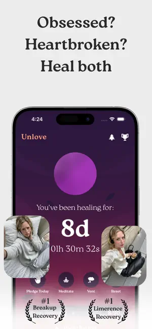 Unlove - Heartbreak Recovery screenshot 1