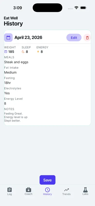 EatWell - Diet Tracker screenshot 3
