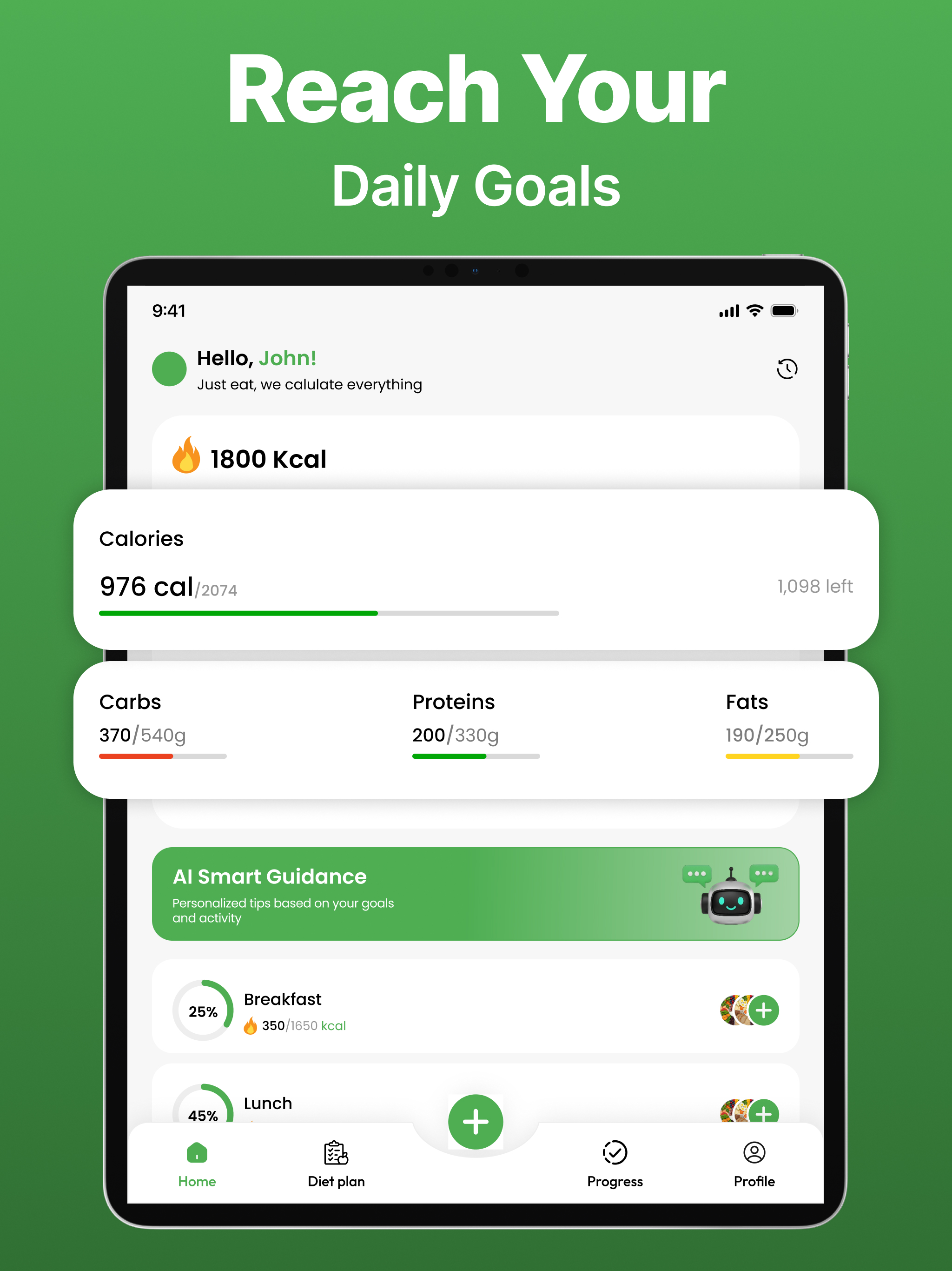 Calorie Tracker & Meal Planner screenshot 12