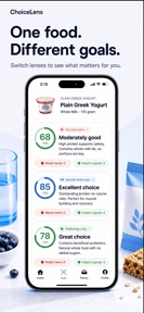 Choice Lens - AI Food Scanner screenshot