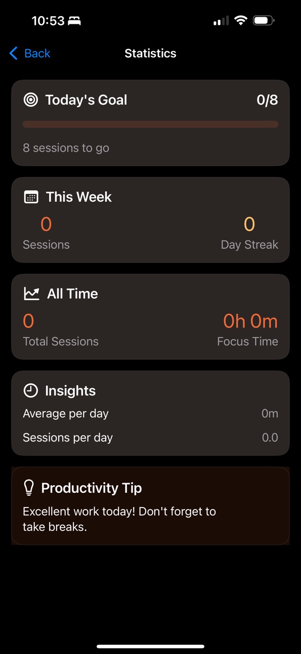 iPhone screenshot
