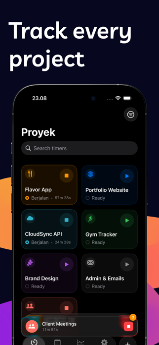 Tempo: Focused Time Tracking Screenshot 1 of 5