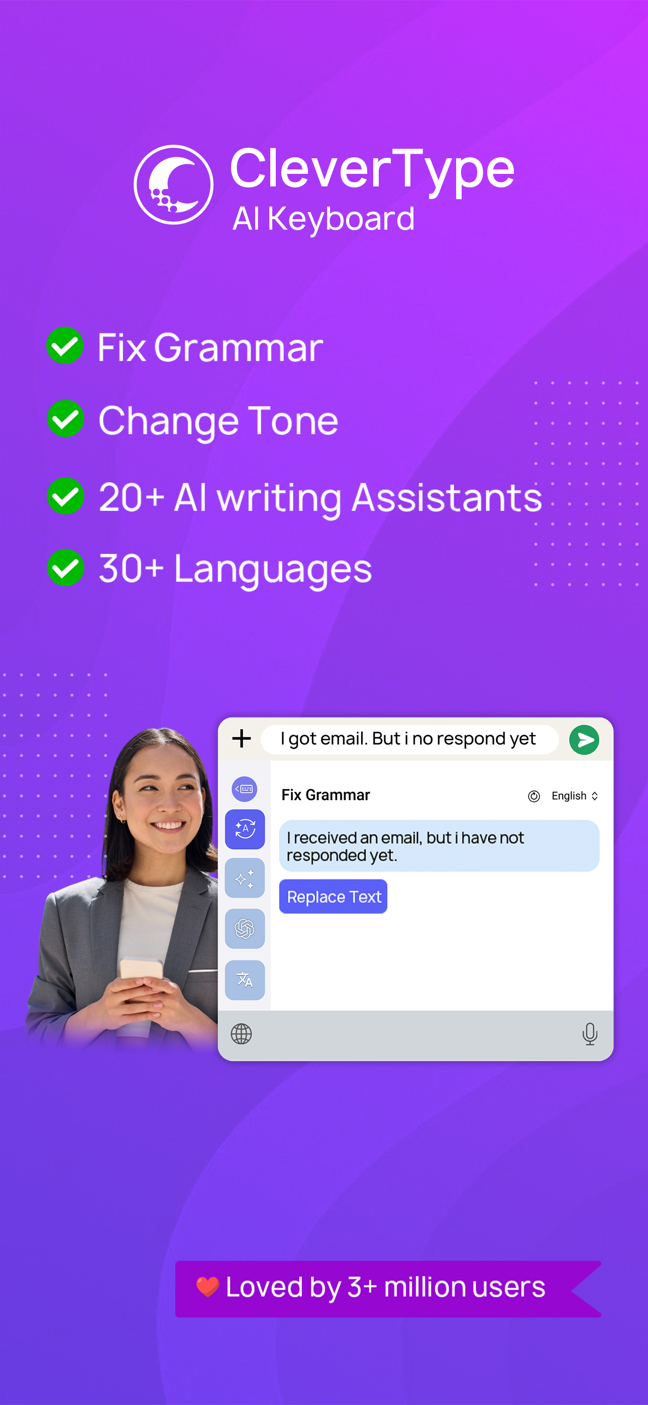 CleverType - AI Keyboard
