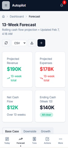 AutoPilot Cash screenshot