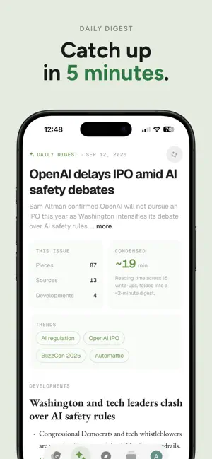 Readspace: RSS & News Reader screenshot 2