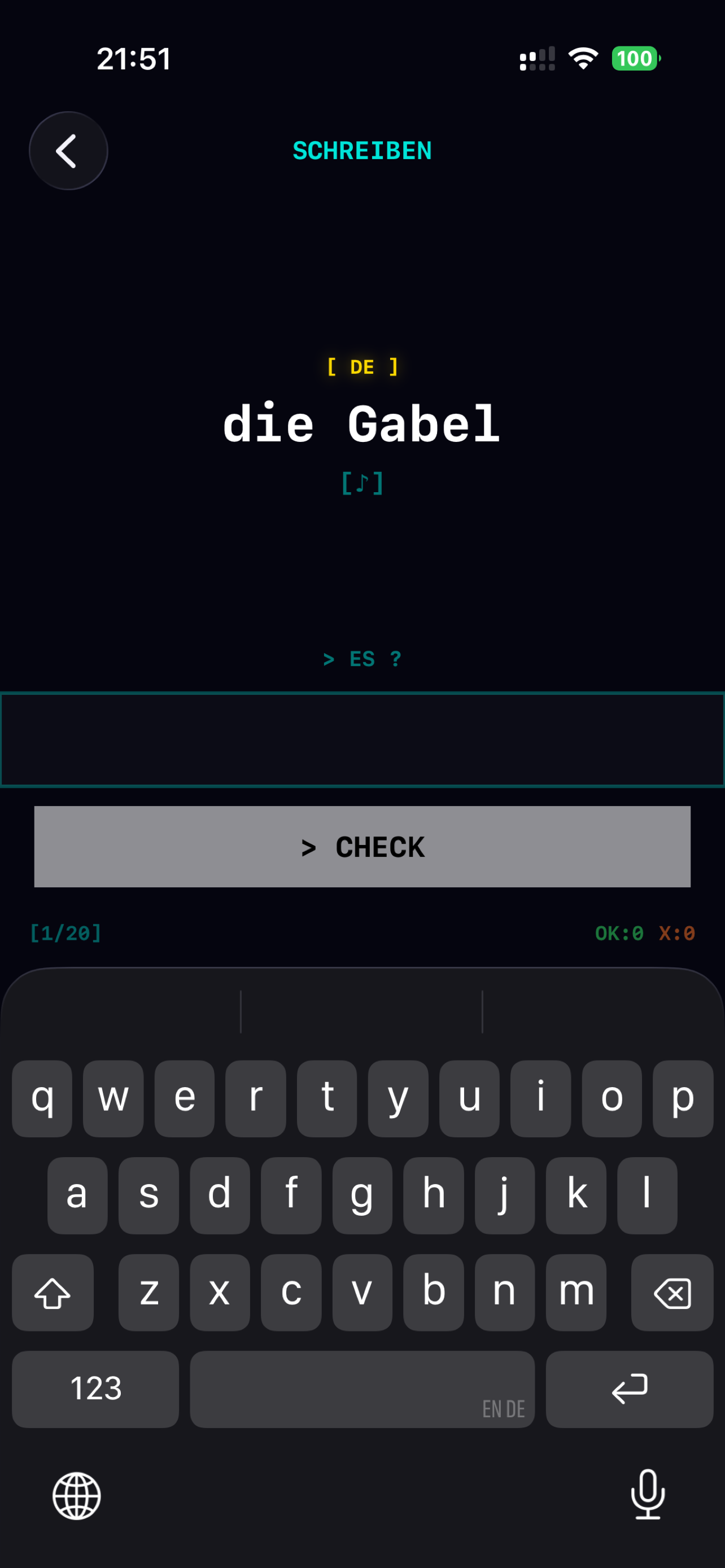Swipanisch screenshot 5