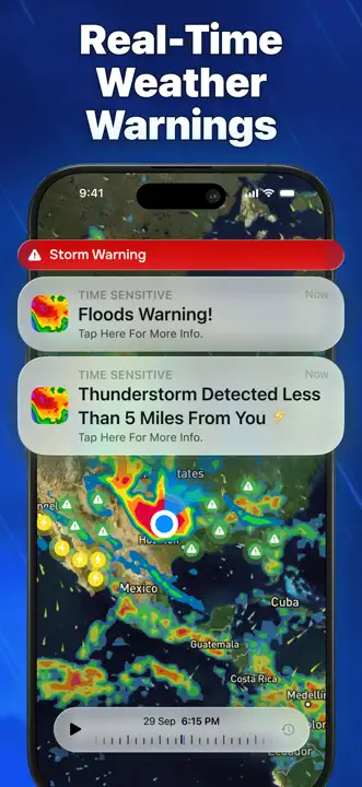 Weather Radar - Ora Channel : capture d’écran 4 sur 7
