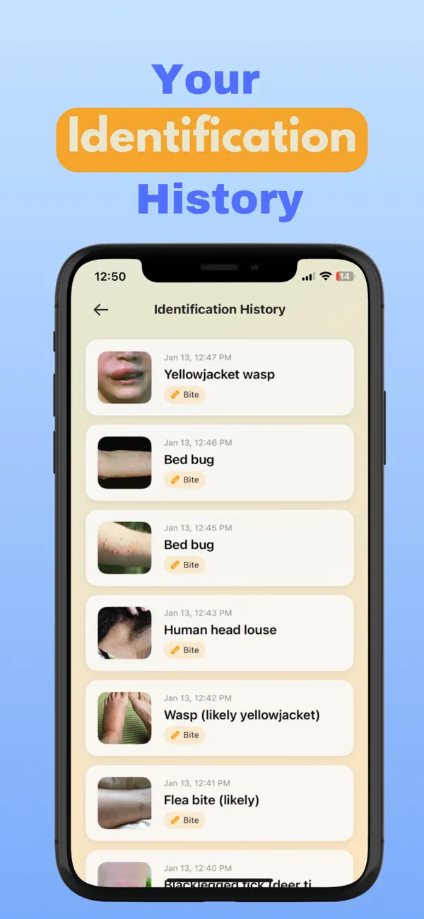 #6. Bite Identifier: BugScan (iOS) Által: Lb Mobil Teknoloji Ve Ticaret Limited Sirketi