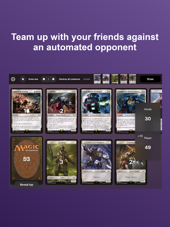 Against the Horde iPad screenshot 2 - Entertainment app