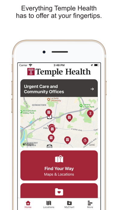 Temple Health Now Screenshot