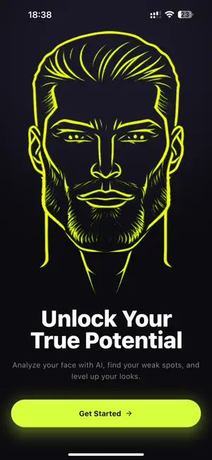 Loru: Looksmax AI Face Rating screenshot 1