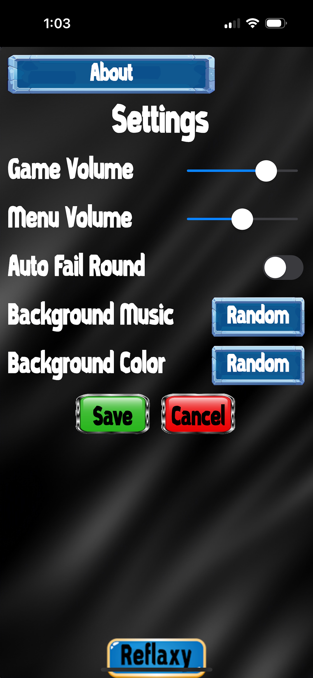 Reflaxy - Reflex Reaction Game