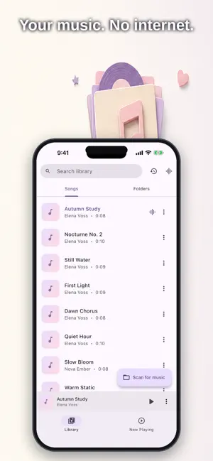 FLAC Player Offline: Gapless screenshot 1