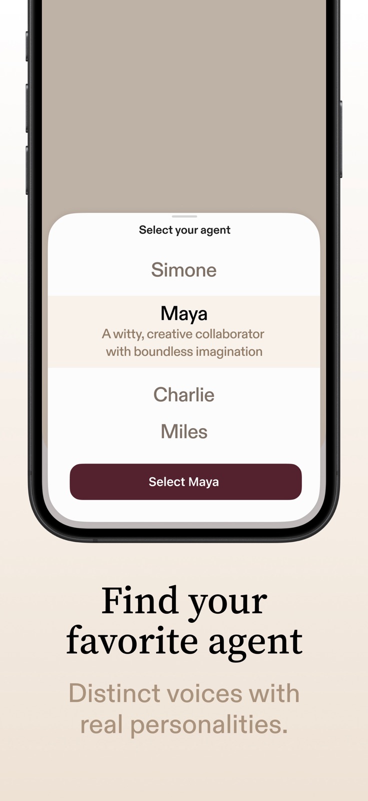 Sesame: Personal Agents iphone screenshot 3