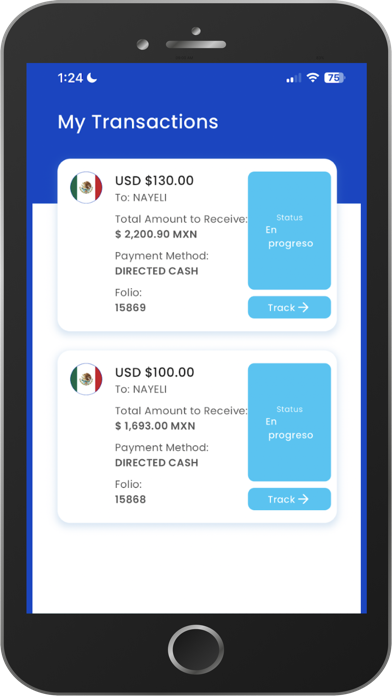Maxi Money Status Screenshot