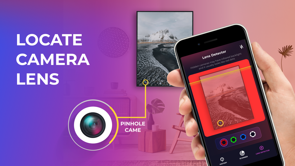 #3. Hidden & Spy Camera Detector (iOS) Podle: Apps Labs