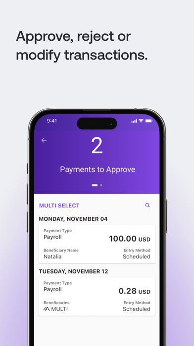 Nave Bank iPhone screenshot 4 - Finance app