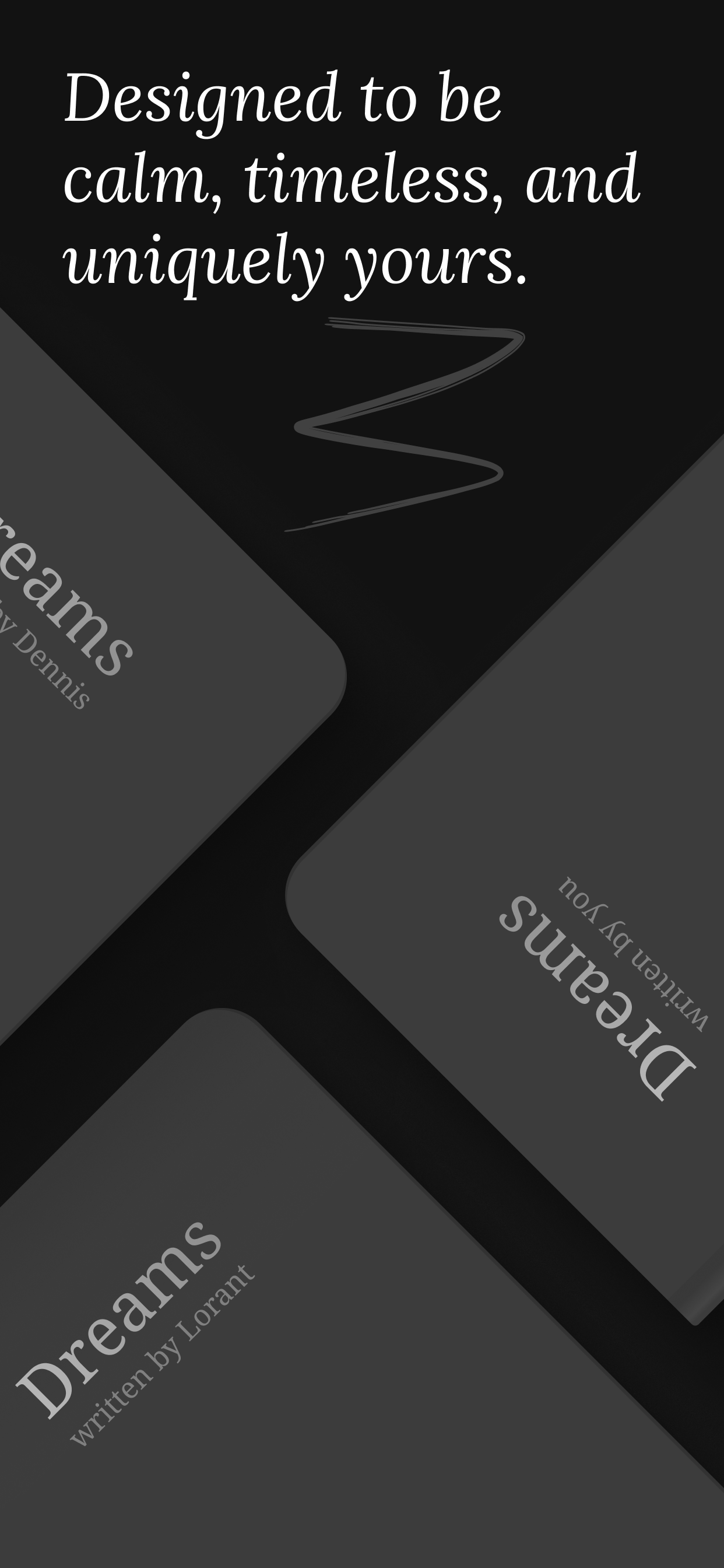 Yume - A dream journal